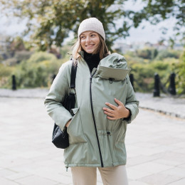 Love and Carry Parka 4 en 1 de portage et de grossesse