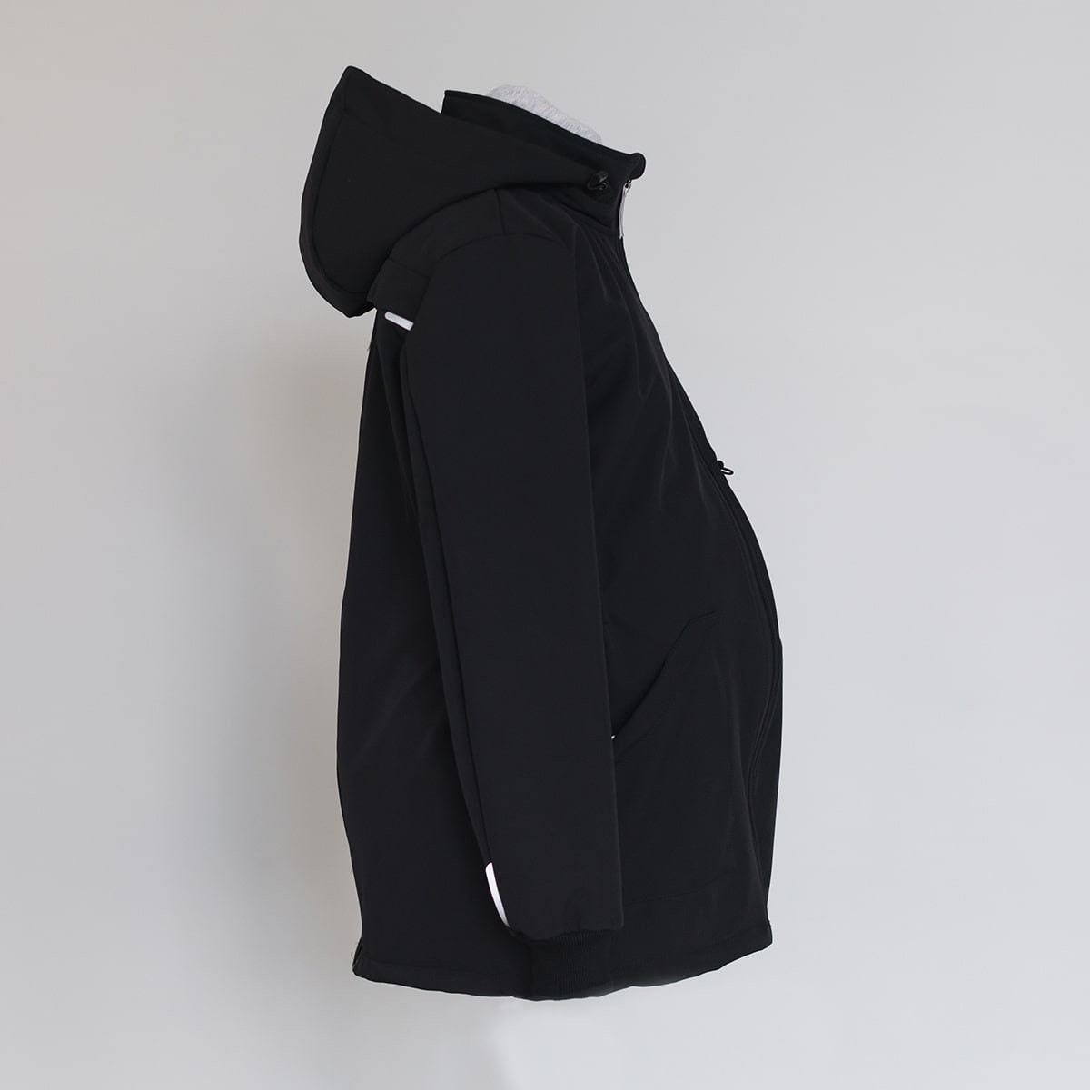 Manteau de portage 4 en 1 imperméable Noir de Momawo (nouvelle version) -  Veste et manteau de portage Momawo MWC-01-BLKS - Bébéluga