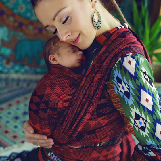 Little Frog Ruby Illusion Wrap