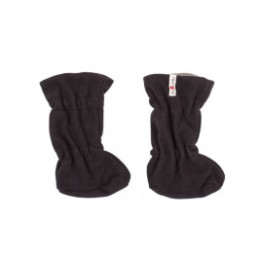 Manymonths Slippers portage winter wool Merinos Black / Silver Cloud