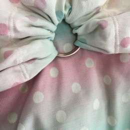 Yaro Slings Dots Pastel Rainbow - Ring Sling
