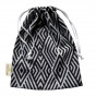 Naturioù Geo - Sac à cordon en coton tissu jacquard