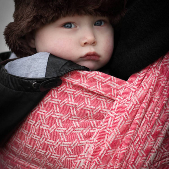 Yaro Slings Basket Red - Ring Sling