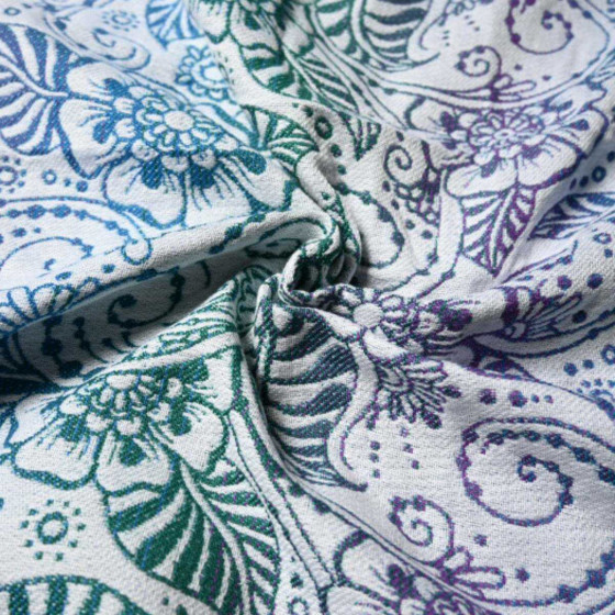 Yaro Ava Trinity Peacock Rainbow Tencel - Ring Sling Tissé