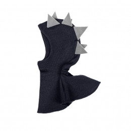 Manymonths Dino Hood UNIQUE - Cagoule bébé en laine mérinos