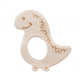 Lobito - Anneaux de dentition en bois - Jouet d'éveil - Dinosaure