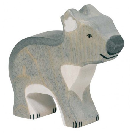 Koala debout en bois Holztiger