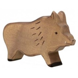 Sanglier en bois Holztiger