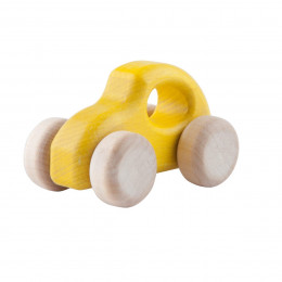 Wooden Car Garbusso Lobito - Yellow