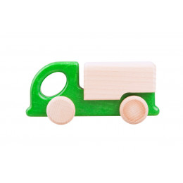 Wooden Truck Toy Lobito - Green