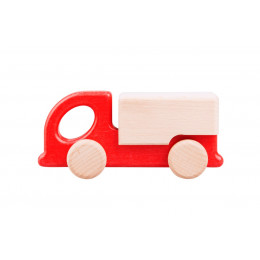 Wooden Truck Toy Lobito - Red