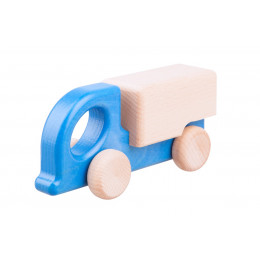 Wooden Truck Toy Lobito - Bleu marine