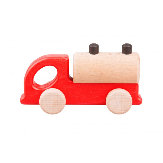 Wooden Truck Tanker Toy Lobito