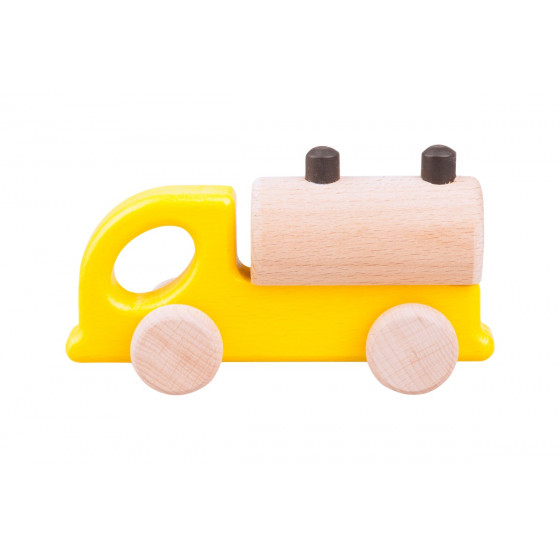 Wooden Truck Tanker Toy Lobito
