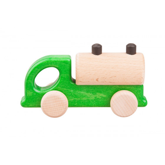 Wooden Truck Tanker Toy Lobito