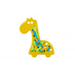 Wooden Lacing Toy Animal Lobito