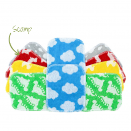 Totsbots Washable Cloths Bamboo Printed