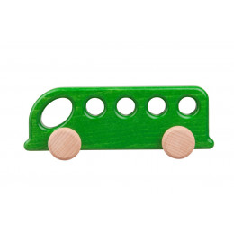 Wooden Bus Lobito - Green
