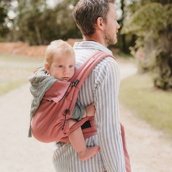 Néobulle Evolu'Bulle Acajou - Porte-bébé Meï-taï