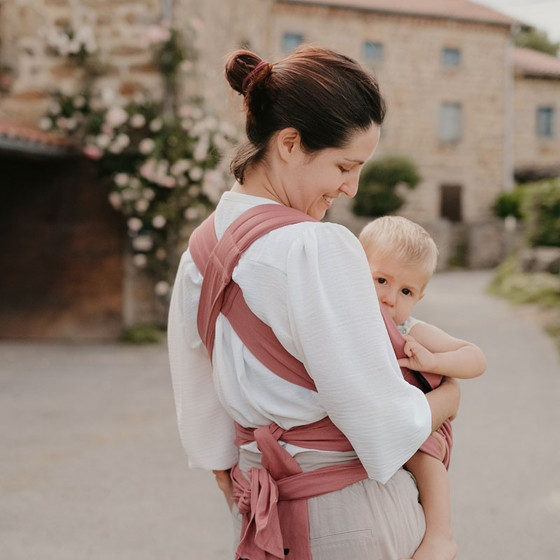 Néobulle Evolu'Bulle Acajou - Porte-bébé Meï-taï