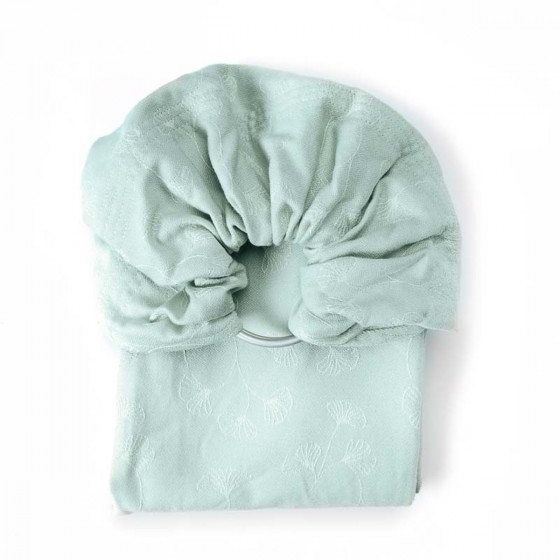 Néobulle Sling Ginkgo Vert coton bio - Écharpe de Portage Sling