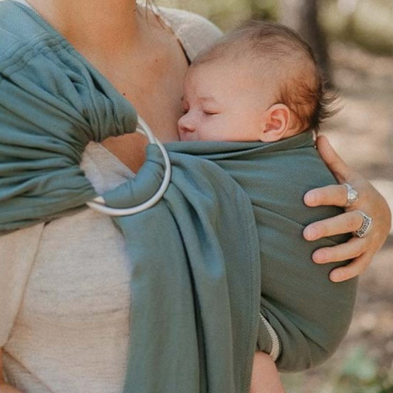 Neobulle Néo Sling Vert Eucalyptus organic cotton