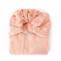 Néobulle Sling Ginkgo Rose coton bio - Écharpe de Portage Sling