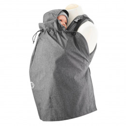 Mamalila couverture de portage Pluie et Vent Ice Grey