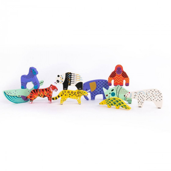 Rhinoceros Bajo - Wooden Toy