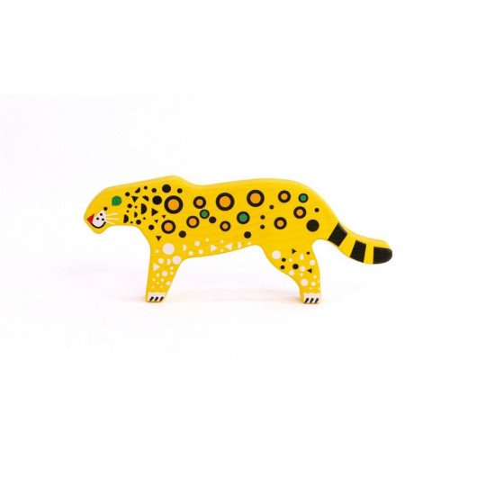 Leopard Jouet en Bois Bajo - Collection BajoDiversity