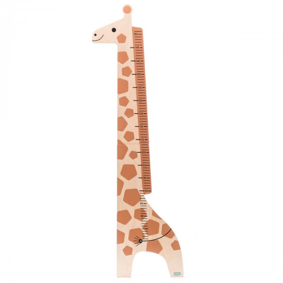 Bajo Giraffe Measuring Growth Chart