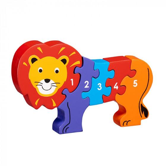 Puzzle Lion 1-5 wooden Lanka Kade