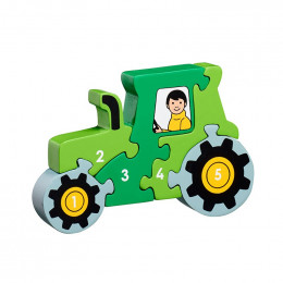 Puzzle Tracteur 1-5 en bois Lanka Kade