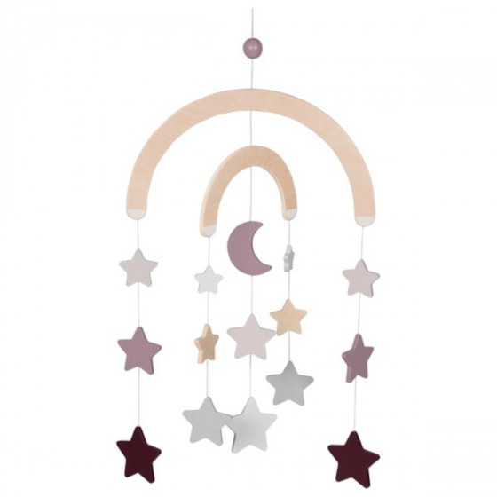 Goki Mobile lifestyle mauve en bois