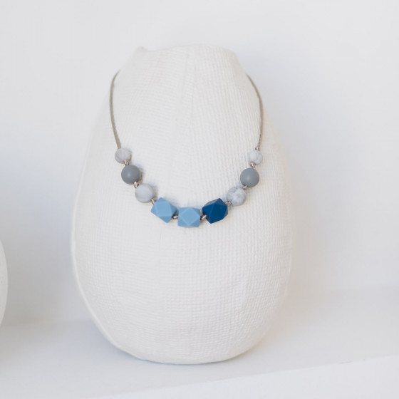 Love And Carry Sky Silicone Teething necklace