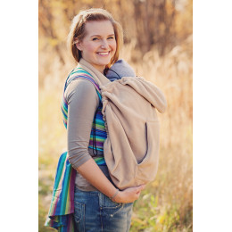 Little Frog Fleece Cover - Cosy Frog BEIGE