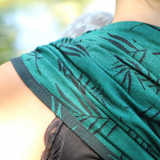 Yaro Slings Bahamas Black Emerald - Ring Sling