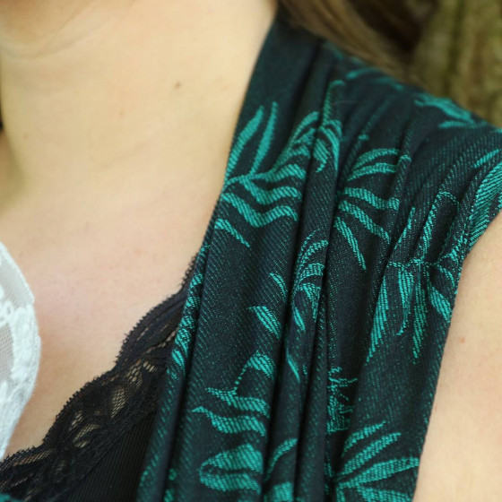 Yaro Slings Bahamas Black Emerald - Ring Sling