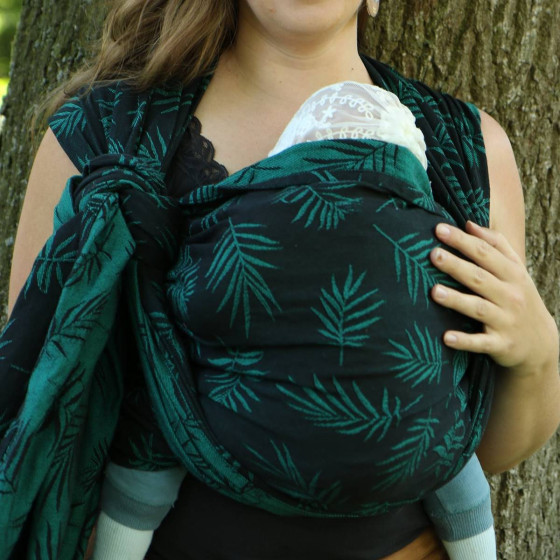 Yaro Slings Bahamas Black Emerald - Ring Sling