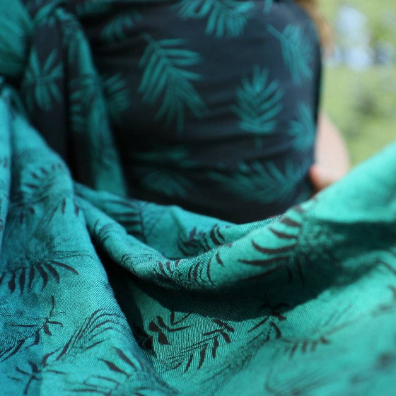 Yaro Slings Bahamas Black Emerald - Ring Sling
