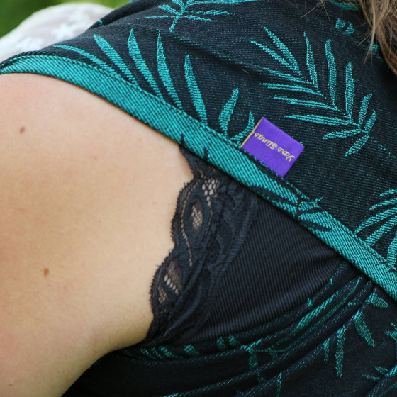 Yaro Slings Bahamas Black Emerald - Ring Sling