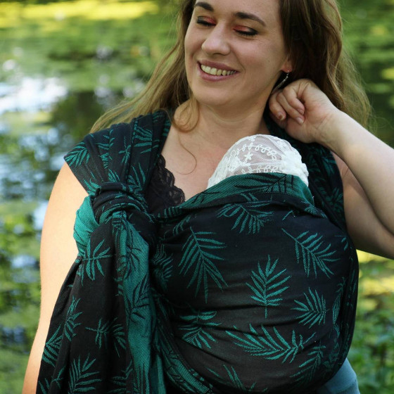 Yaro Bahamas Black Emerald - Ring Sling Tissé