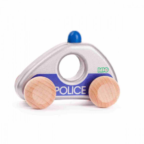 Bajo Police Car Wooden toy