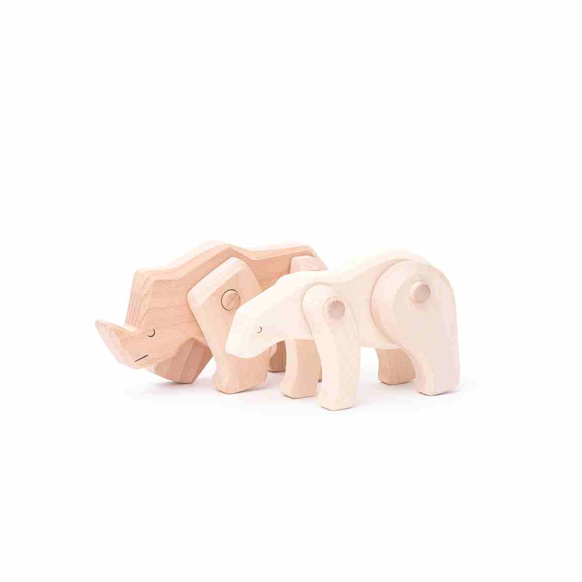 Vache Figurines animal, jouet en bois ostheimer