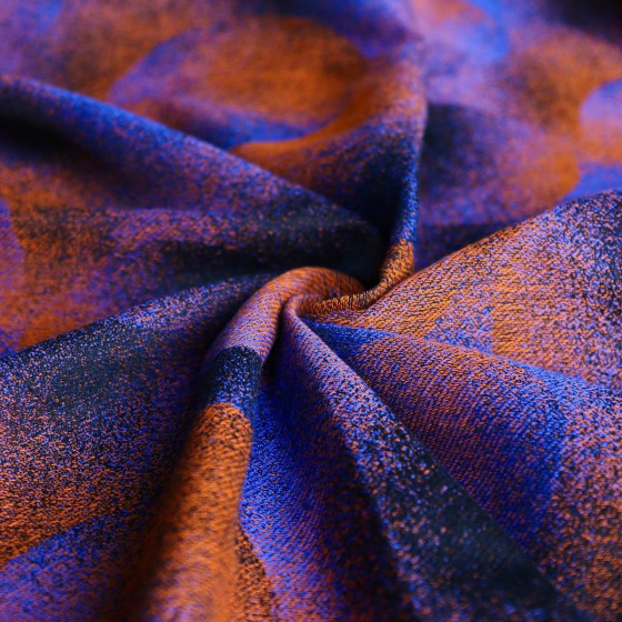 Yaro Slings Exoplanet Duo Orange Cobalt - Ring Sling