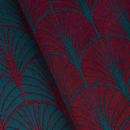 LennyLamb Onbuhimo Toddler Deco Maroon Moss