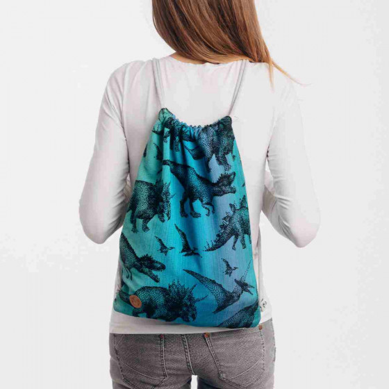 LennyLamb Sac à cordon en tissu jacquard Jurassic Park