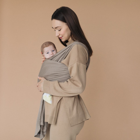 Love And Carry Muscat - Babywrap with modal tissu