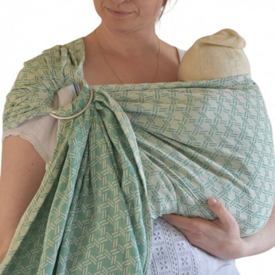 Yaro Slings Basket Emerald - Ring Sling