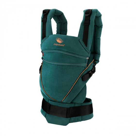 Manduca XT Cotton Denimteal-toffee